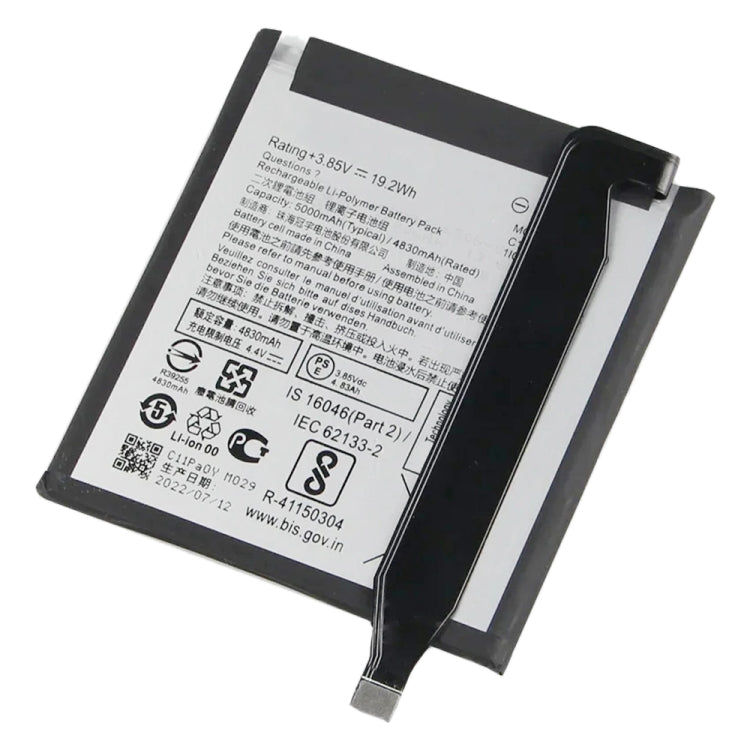 Batteria di ricambio da 5000 mAh per ASUS Zenfone 7/7 Pro/8 Flip ZS672KS ZS670KS ZS671KS C11P1904, For ASUS Zenfone 7 / 7 Pro / 8 Flip