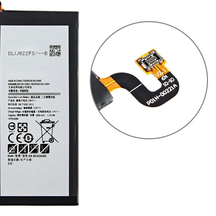 Sostituzione batteria 3000mAh per Samsung Galaxy S6 Edge + SM-G9280 G928P G928F G928V G9280 G9287 EB-BG928ABE EB-BG928ABA, For Samsung Galaxy S6 Edge+