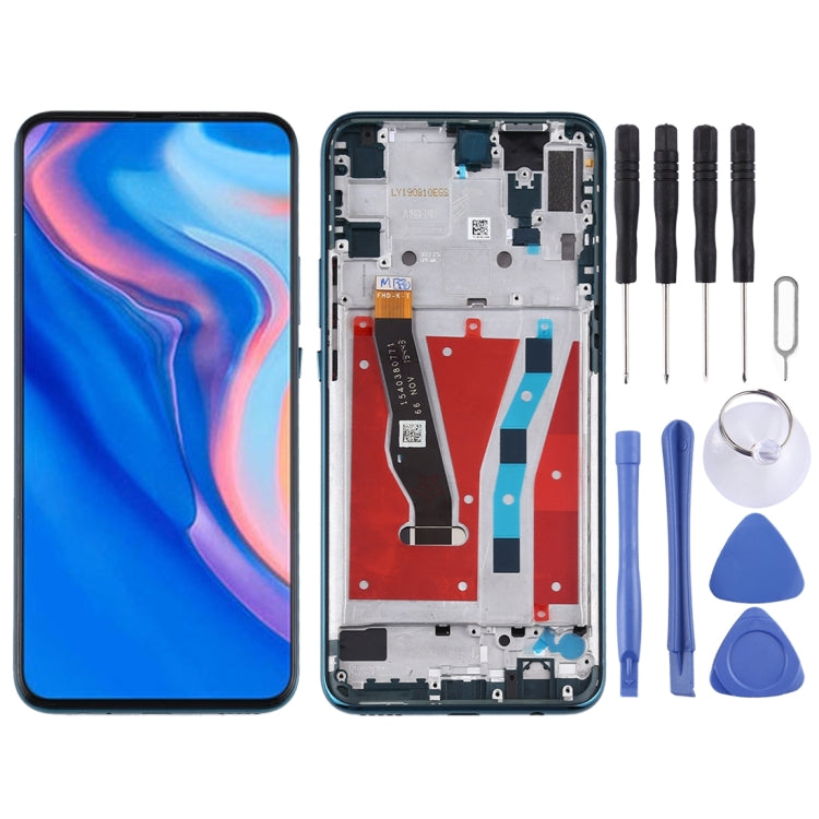 Per Honor 9X Global Schermo LCD e digitalizzatore assemblaggio completo con cornice, For Honor 9X Global