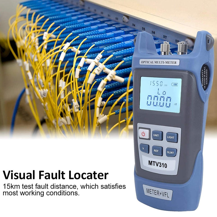 Tester per cavi in fibra ottica per misuratore di potenza in fibra ottica MTV310