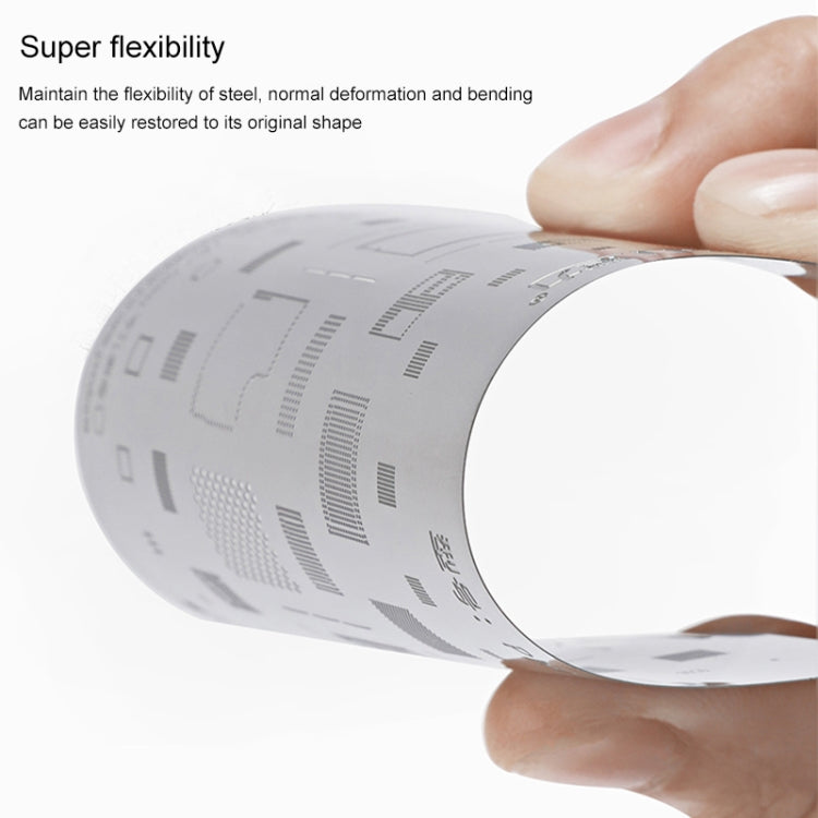 Qianli QS04 Bumblebee Stencil BGA Reballing Planting Tin Plate per iPhone X/8/8 Plus, For iPhone X/8/8 Plus