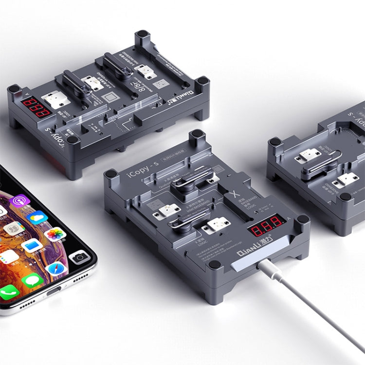 Banco di prova per chip a doppia faccia Qianli iCopy-S Chip EEPROM in banda base logica 4 in1 Non rimovibile per iPhone 6/6 Plus/6S/6S Plus, For iPhone 6 / 6 Plus / 6S / 6S Plus