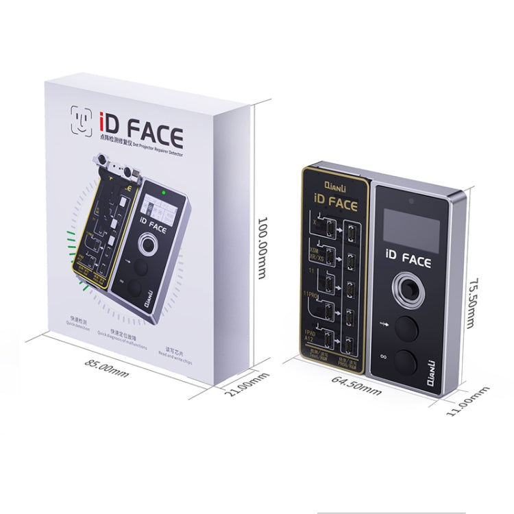 Rilevatore riparatore Qianli iD FACE Dot Projector per iPhone X, For iPhone X