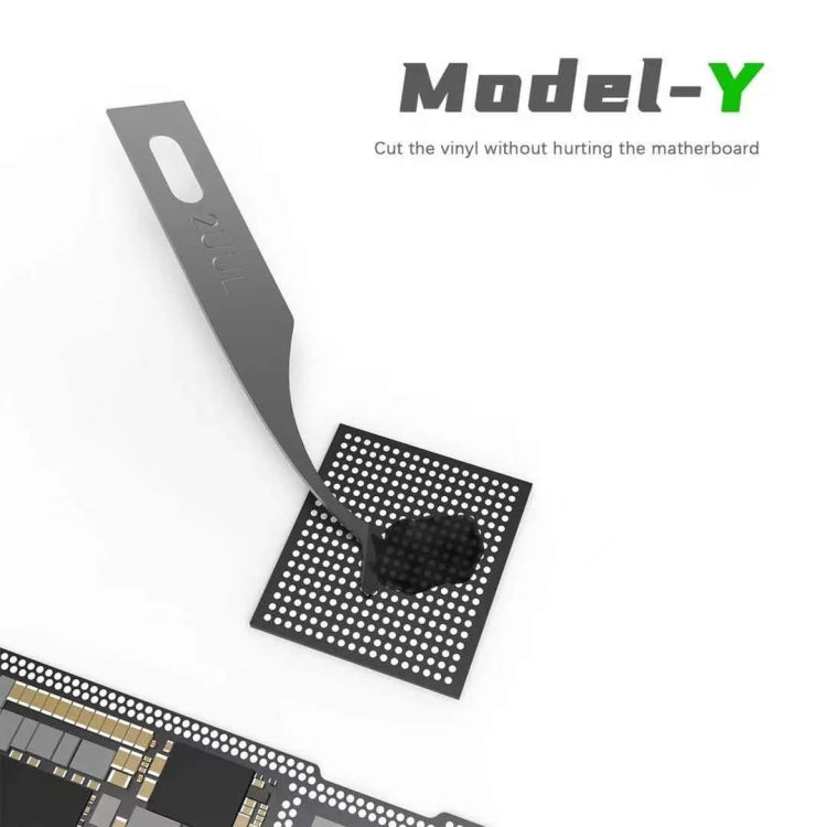 2UUL 5 in 1 PCB Pulito Multifunzionale Scheda Madre BGA Chip Colla Pulizia Raschietto Leva Coltello, 2UUL 5 in 1