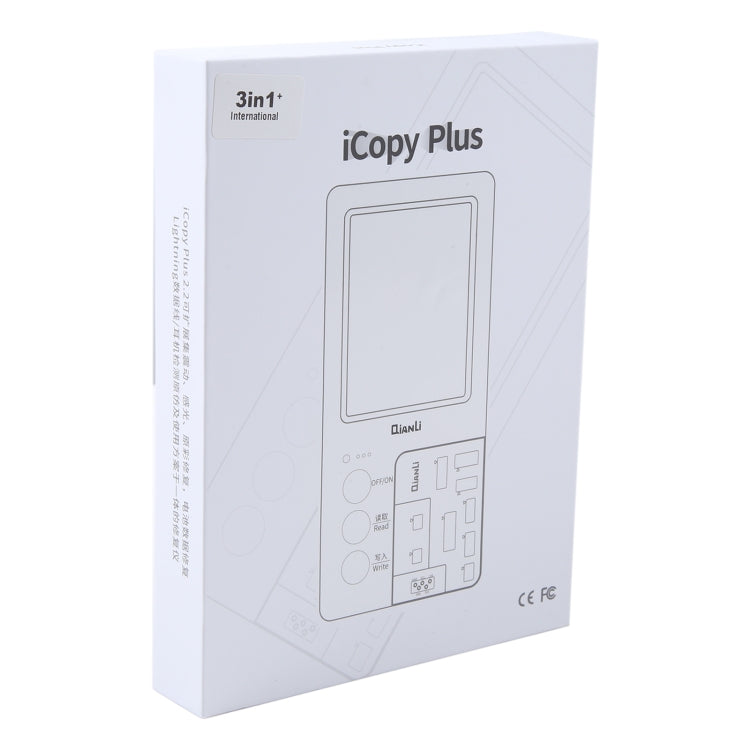 Per iPhone 6 - 14 Pro Max 5 in 1 Qianli iCopy Plus 2.2 Set programmatore rilevamento riparazione, spina: USA, 5 in 1, Plug: EU, 5 in 1, Plug: US