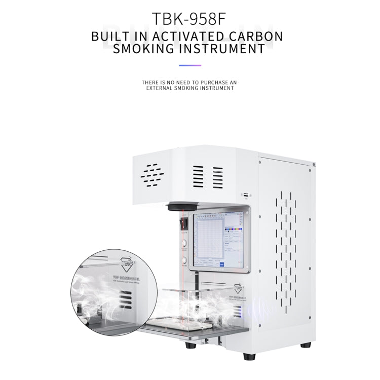 Separatore laser separato automatico TBK 958F 20W 1064nm, spina americana, TBK 958F(US Plug), TBK 958F(UK Plug), TBK 958F(AU Plug), TBK 958F(EU Plug)