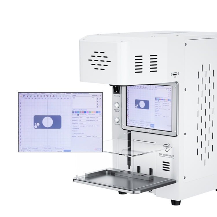Separatore laser separato automatico TBK 958F 20W 1064nm, spina americana, TBK 958F(US Plug), TBK 958F(UK Plug), TBK 958F(AU Plug), TBK 958F(EU Plug)