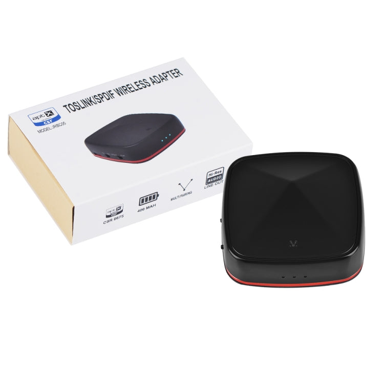Adattatore wireless per ricevitore trasmettitore Bluetooth Aptx Toslink/SPDIF