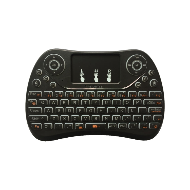 Mini tastiera wireless I8 Max da 2,4 GHz con touchpad ricaricabile Fly Air Mouse Smart Game retroilluminato a 7 colori