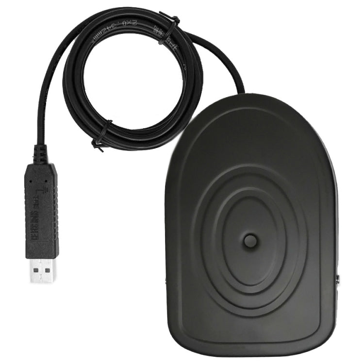 PC con tastiera e mouse con controllo a pedale con interruttore a pedale singolo USB in metallo, 1 Foot Switch (Metal)