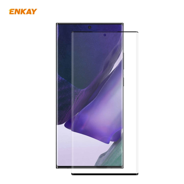 Per Samsung Galaxy Note 20 Ultra ENKAY Hat-Prince 0.26mm 9H 3D Pellicola in vetro temperato curvo a schermo intero a prova di esplosione, For Samsung Galaxy Note 20 Ultra(1 PCS), For Samsung Galaxy Note 20 Ultra(2 PCS)