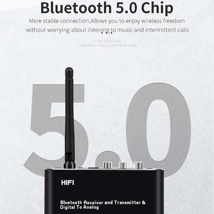ZS-SGD09 Ricevitore e trasmettitore Bluetooth 5.0 da digitale ad analogico 3 in 1