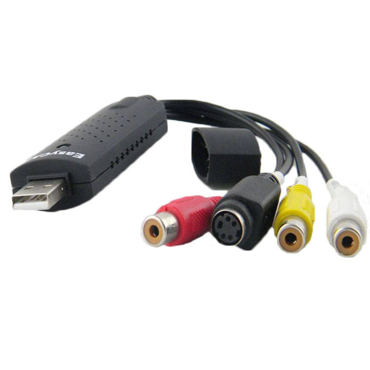 Connettore portatile USB 2.0 video + audio RCA femmina-femmina per TV/DVD/VHS Supporto Vista 64/win 7/win 8/win 10/Mac OS