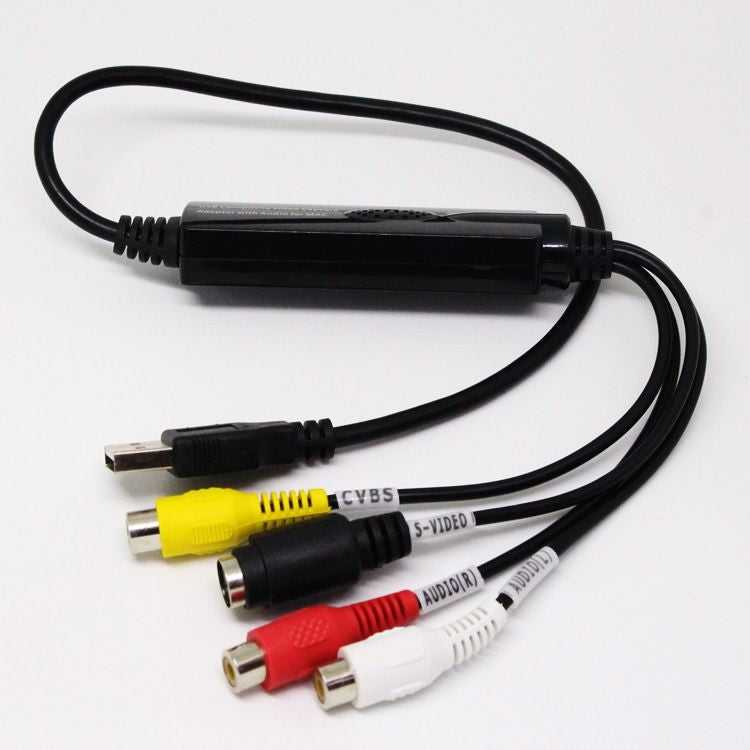 Cavo da USB a RCA 60+ Supporta Vista 64 / Win 7 / Win 8 / Win 10 / Mac OS