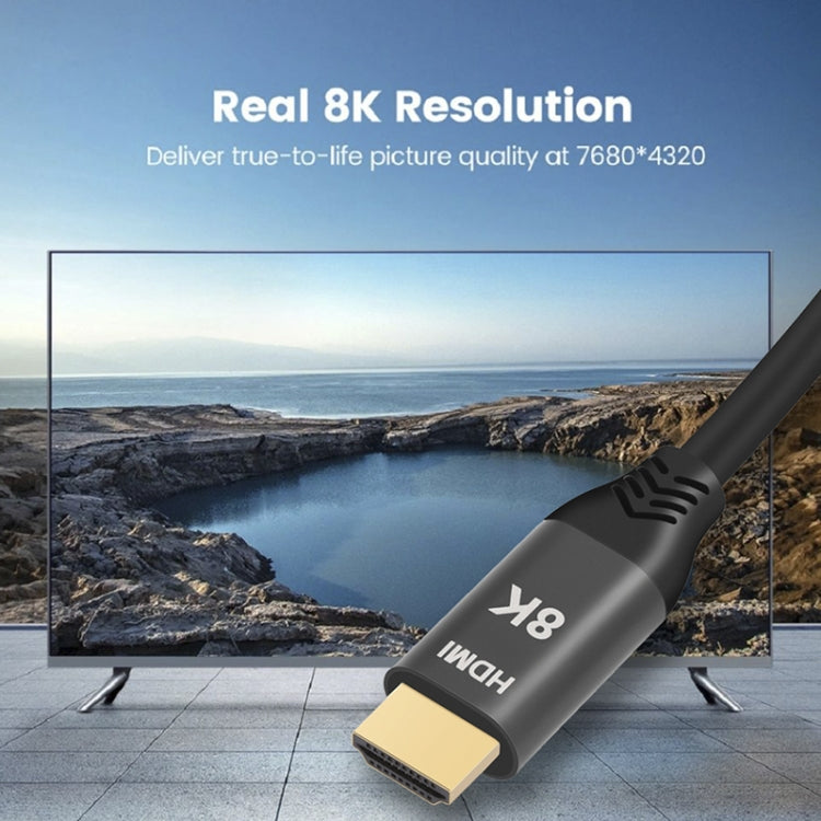 Cavo HD ad alta dinamica HDMI2.1 8K 120Hz, lunghezza cavo: 1 m, 120Hz 1m