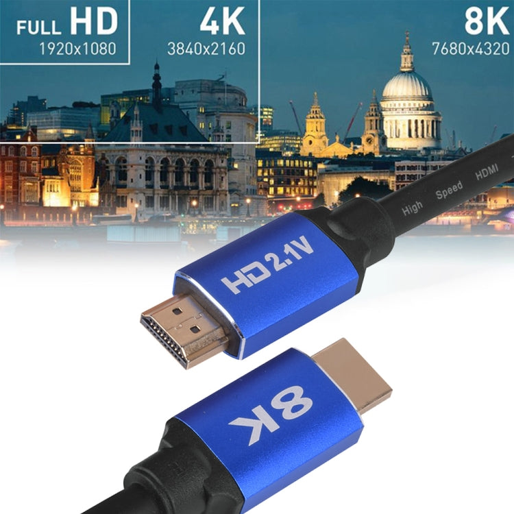 HD08 8K Ultra Clear HDMI 2.1 TV Computer Proiezione Set-top Box Cavo HDMI, 0.5m, 1m, 1.5m, 2m, 3m