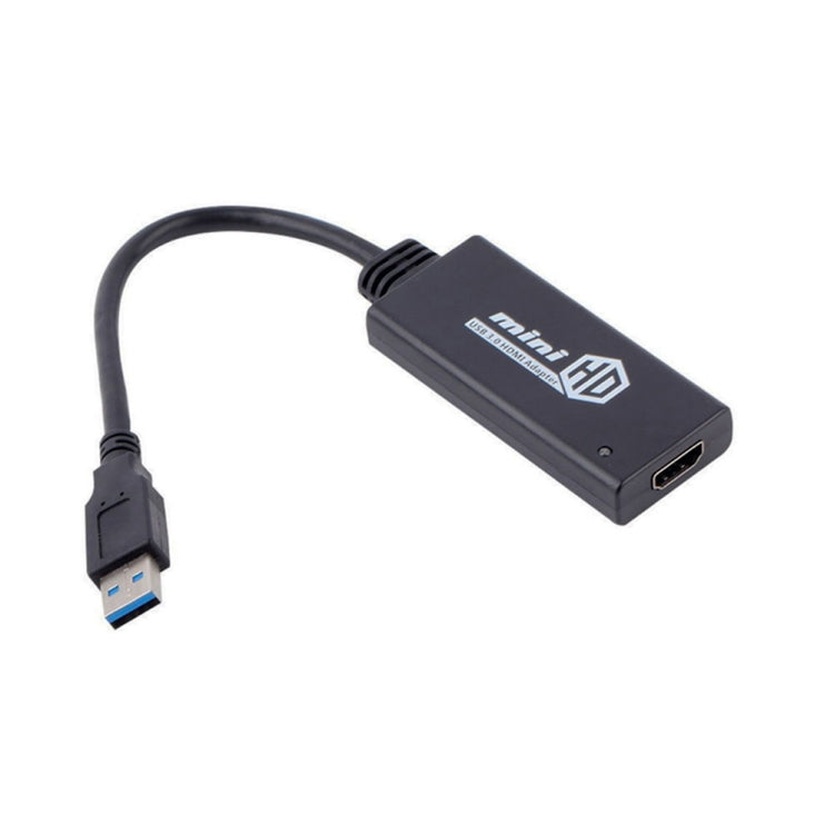 Adattatore cavo convertitore USB 3.0 a HDMI HD con audio, lunghezza cavo: 20 cm