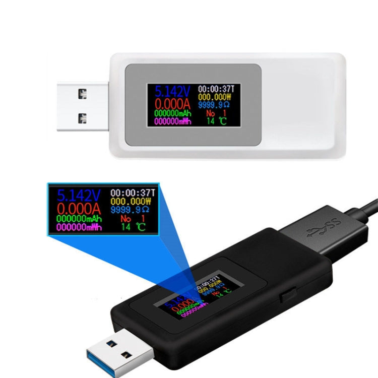 Keweisi KWS-MX19 USB Tester DC 4V-30V 0-5A Rilevatore di tensione di corrente, KWS-MX19