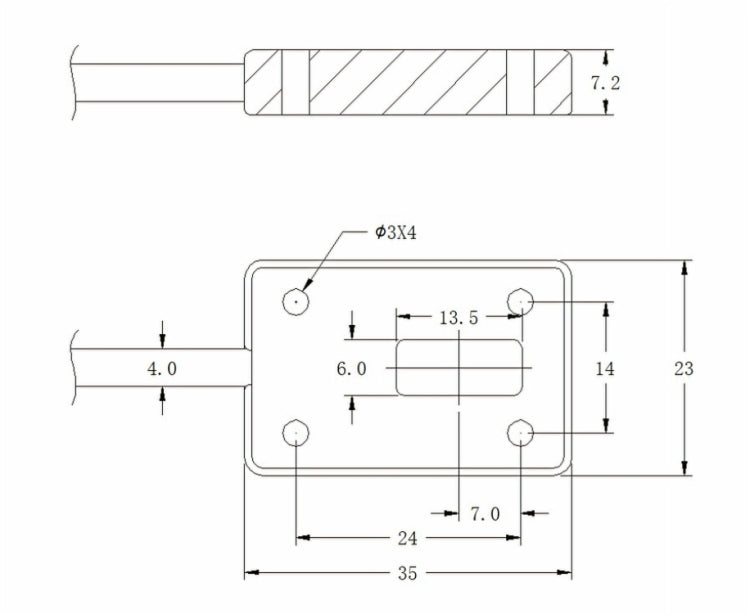 Interruttore fotoelettrico riflettente HID USB IRSW20A