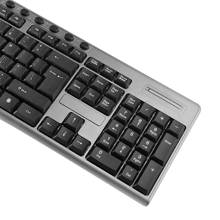 Set tastiera e mouse wireless KB6600 da 104 tasti 2.4G