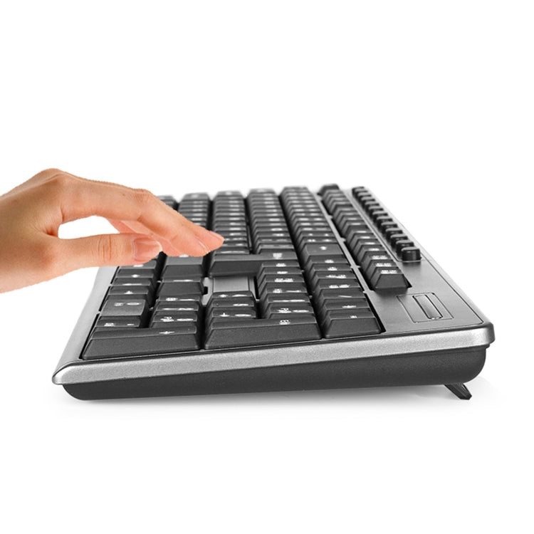 Set tastiera e mouse wireless KB6600 da 104 tasti 2.4G