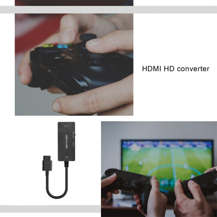 Adattatore cavo video convertitore analogico digitale 1080P N64 a HDMI, 1080P Adapter