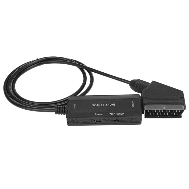 Adattatore convertitore audio video da SCART a HDMI 1080P, 1080P SCART to HDMI