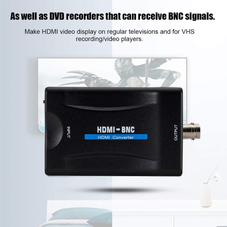 Convertitore video composito da HDMI a BNC, HDMI to BNC