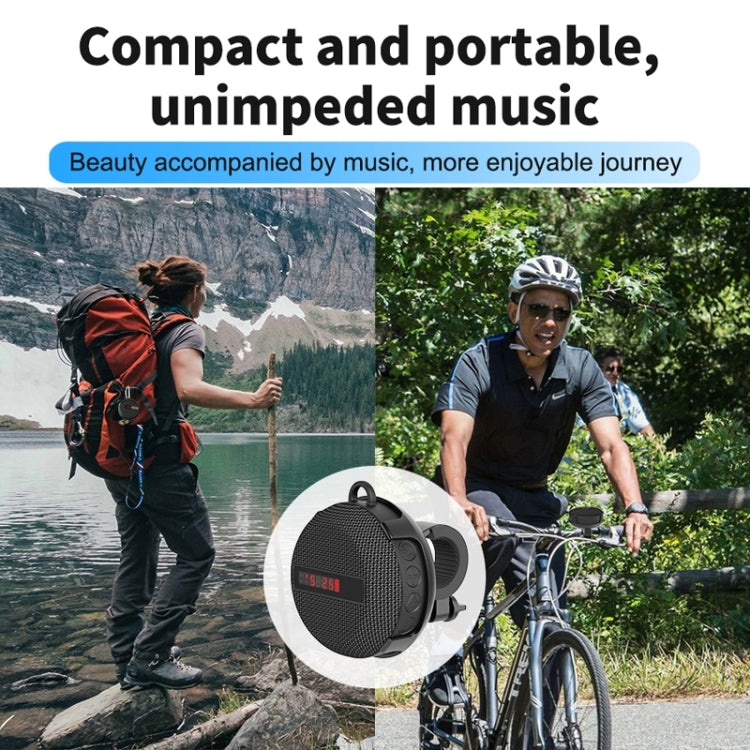 BT368 Display digitale a LED Altoparlante Bluetooth Esterno portatile IPX65 Supporto impermeabile Vivavoce / Scheda TF