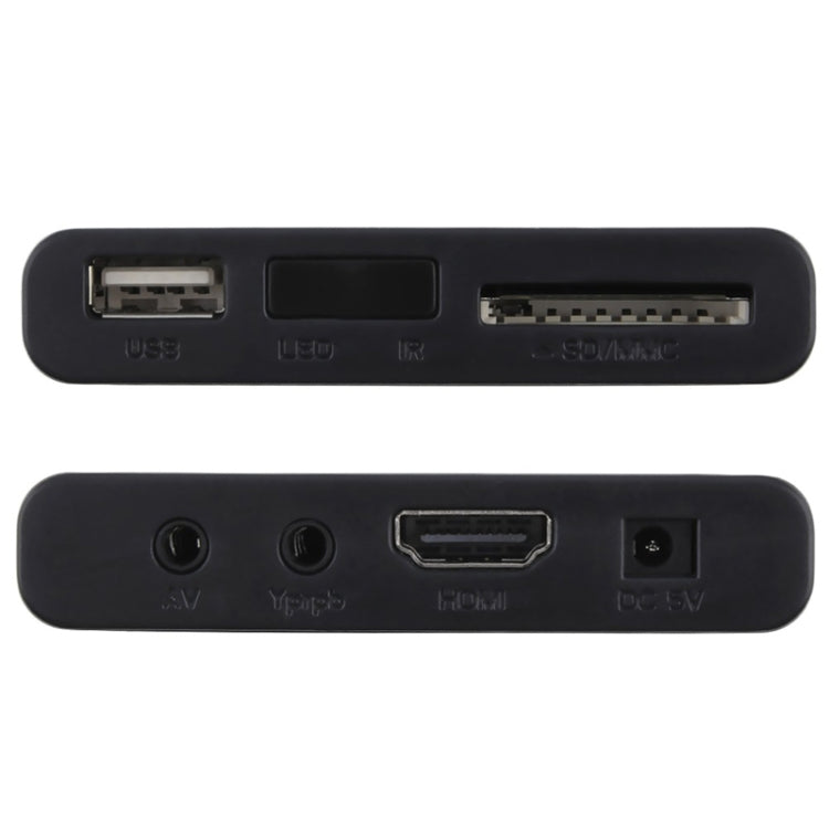 X9 Mini HD HDD Lettore multimediale 4K Video Loop Lettore multimediale esterno USB Lettore AD, US Plug, EU Plug