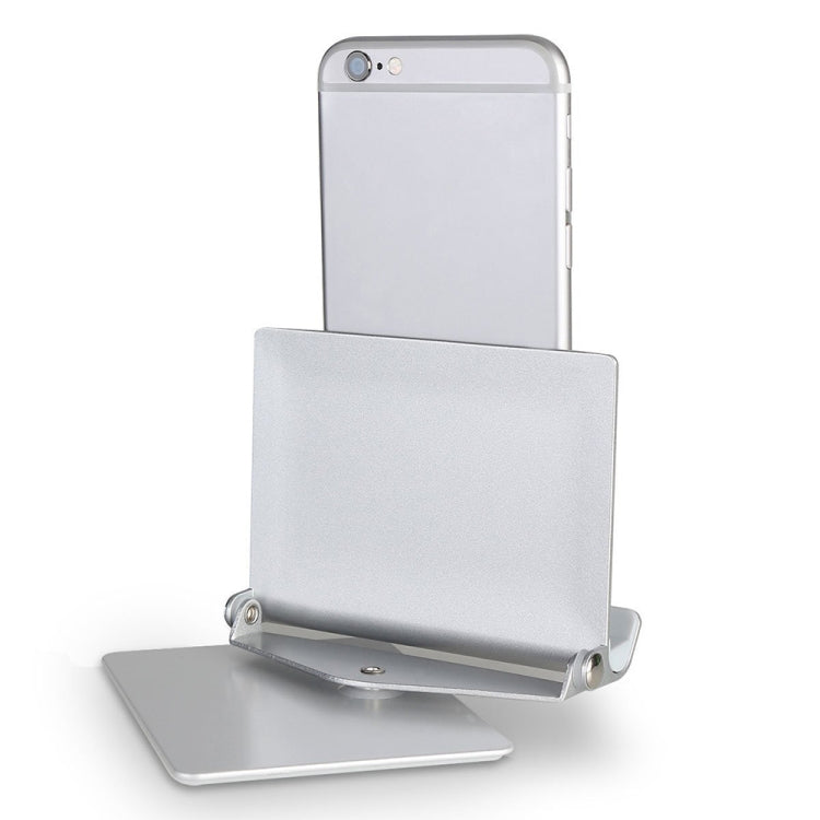 Supporto universale per telefono cellulare per tablet in metallo, supporto girevole a 360 gradi, accessorio da tavolo pieghevole