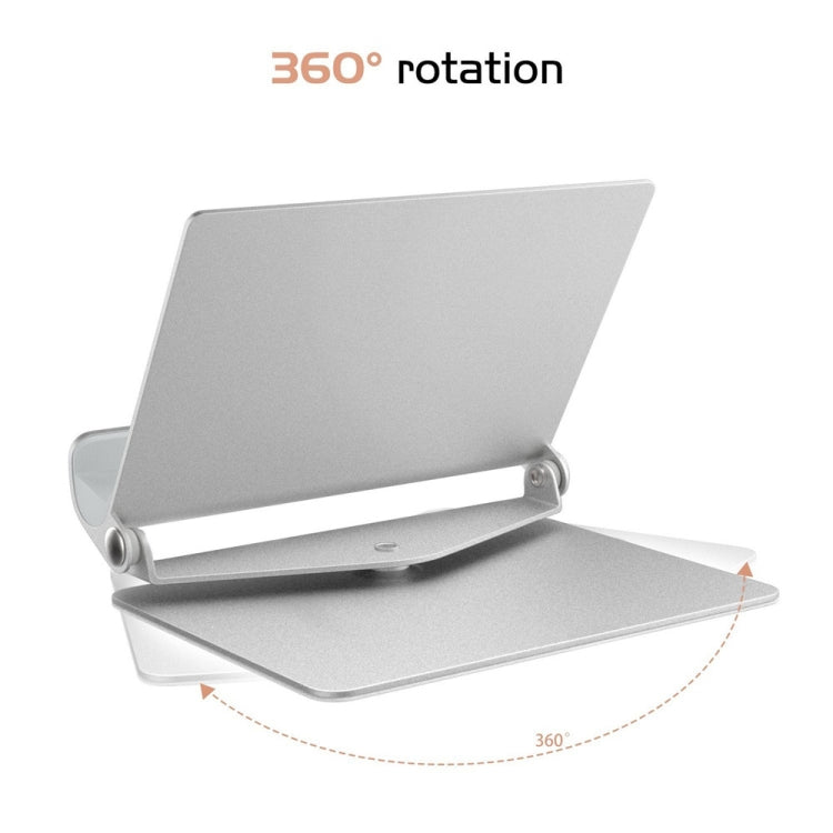 Supporto universale per telefono cellulare per tablet in metallo, supporto girevole a 360 gradi, accessorio da tavolo pieghevole