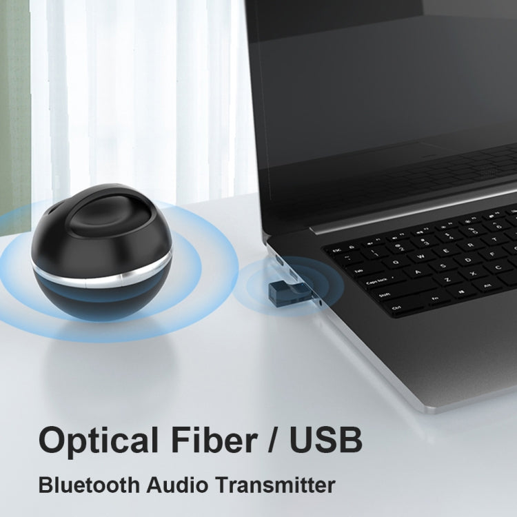 SW03 Trasmettitore audio Bluetooth 5.0 2 in 1 USB + SPDIF Adattatore wireless ottico a bassa latenza per TV PC