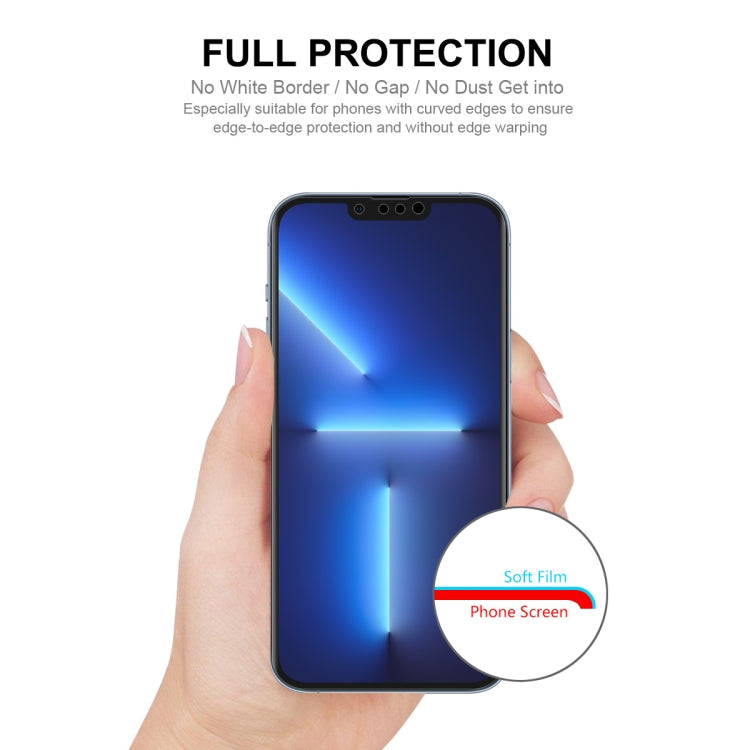 Pellicola idrogel antideflagrante a colla completa ENKAY per iPhone 13 Pro Max, For iPhone 13 Pro Max