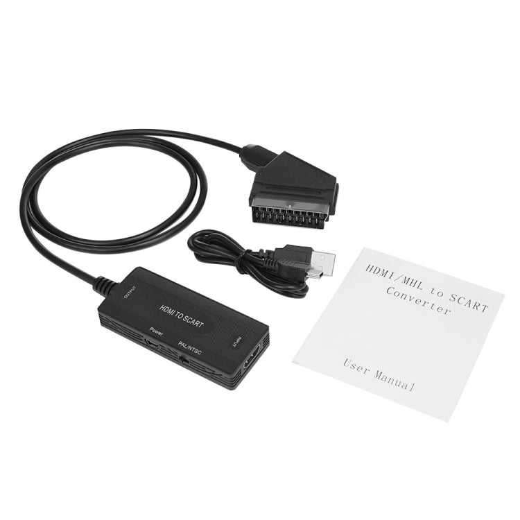 Convertitore audio video da HDMI a SCART 1080P, HDMI to SCART