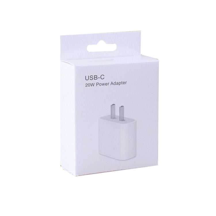 Caricabatterie da viaggio USB-C/Type-C AU-20W PD per telefono cellulare, presa AU, AU Plug