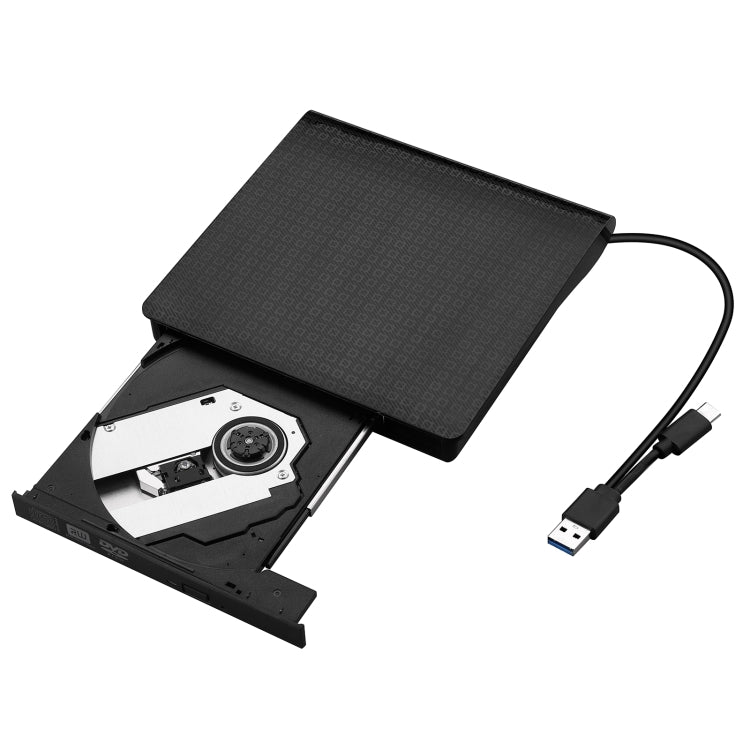 Masterizzatore per unità ottica sottile USB 3.0 tipo C. Masterizzatore DVD ROM RW esterno per PC desktop portatile