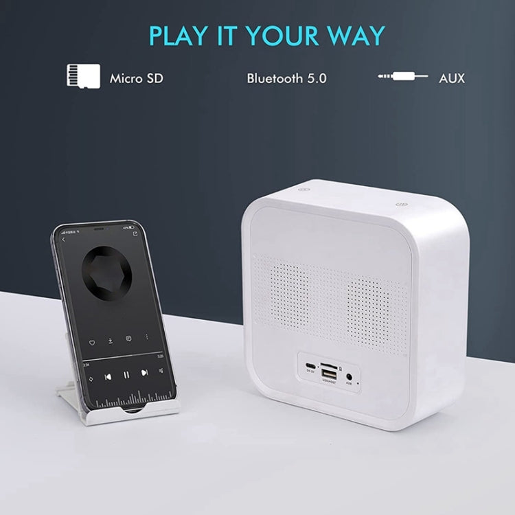 Altoparlante Bluetooth con luce d'atmosfera P10 LED e funzione termometro di allarme, P10