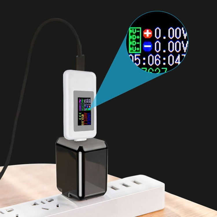 KWS-MX18 10 in 1 USB DC Tester Misuratore di corrente 4-30V Misuratore di tensione Amperometro digitale Misuratore digitale