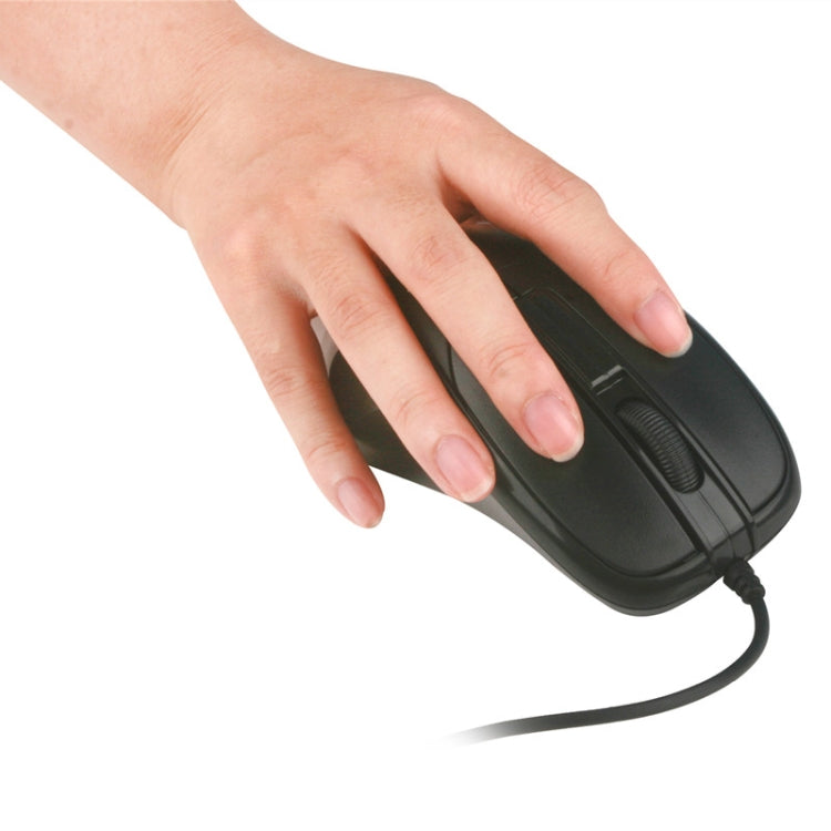 Mouse da gioco per notebook desktop da ufficio ottico cablato a 3 pulsanti PS2