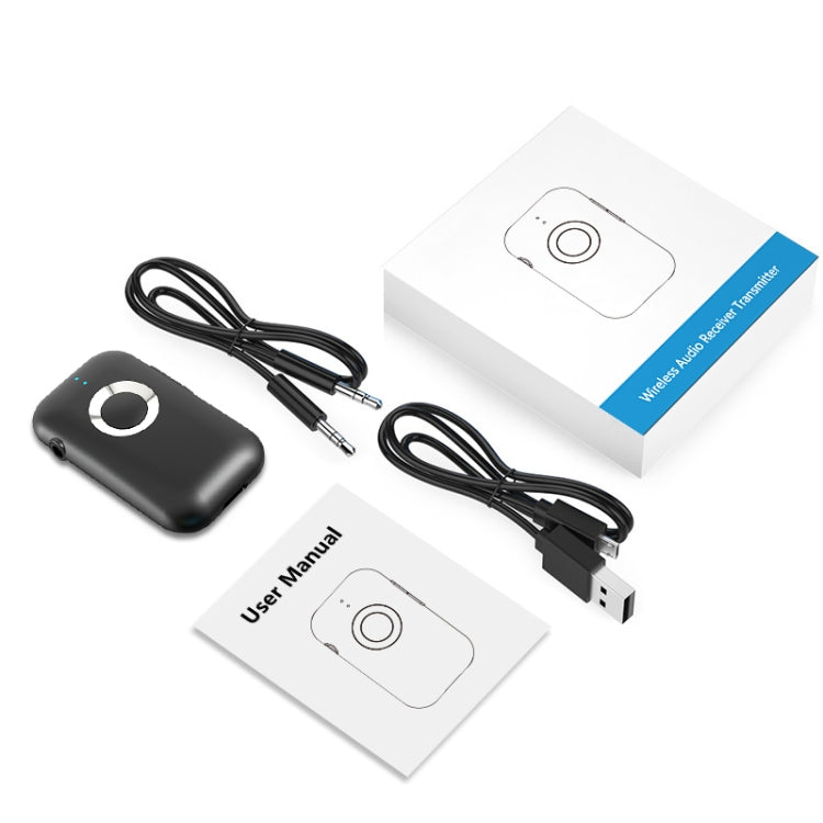 BR06 Bluetooth 5.0 Ricevitore Altoparlante Amplificatore Vivavoce per auto