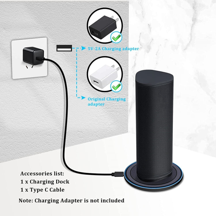 Per Sonos Roam Altoparlante Bluetooth Dock di ricarica per caricabatterie wireless magnetico, For Sonos Roam