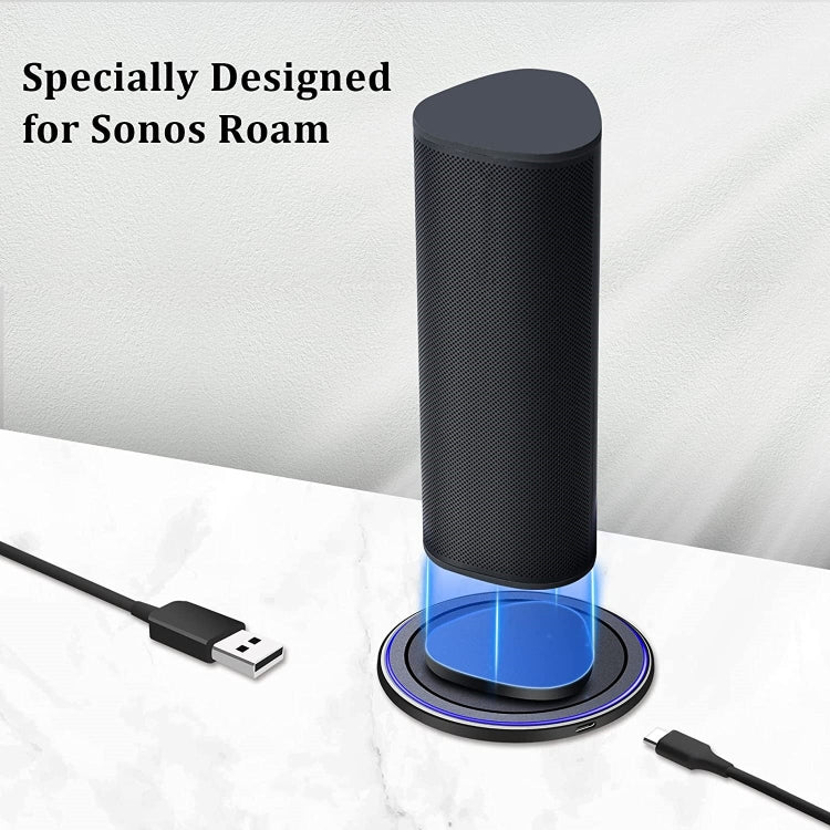 Per Sonos Roam Altoparlante Bluetooth Dock di ricarica per caricabatterie wireless magnetico, For Sonos Roam