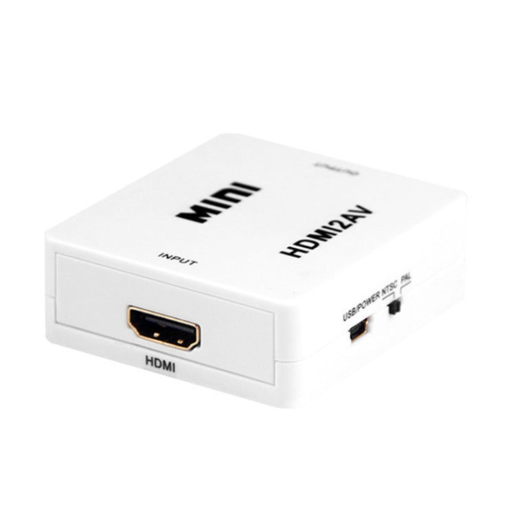 Adattatore convertitore video JSM Mini Size HD 1080P da HDMI a AV / CVBS, HDMI to AV / CVBS