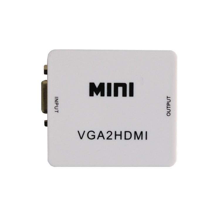 Adattatore convertitore digitale audio video JSM Mini Size HD 1080P VGA a HDMI Scaler Box, VGA to HDMI