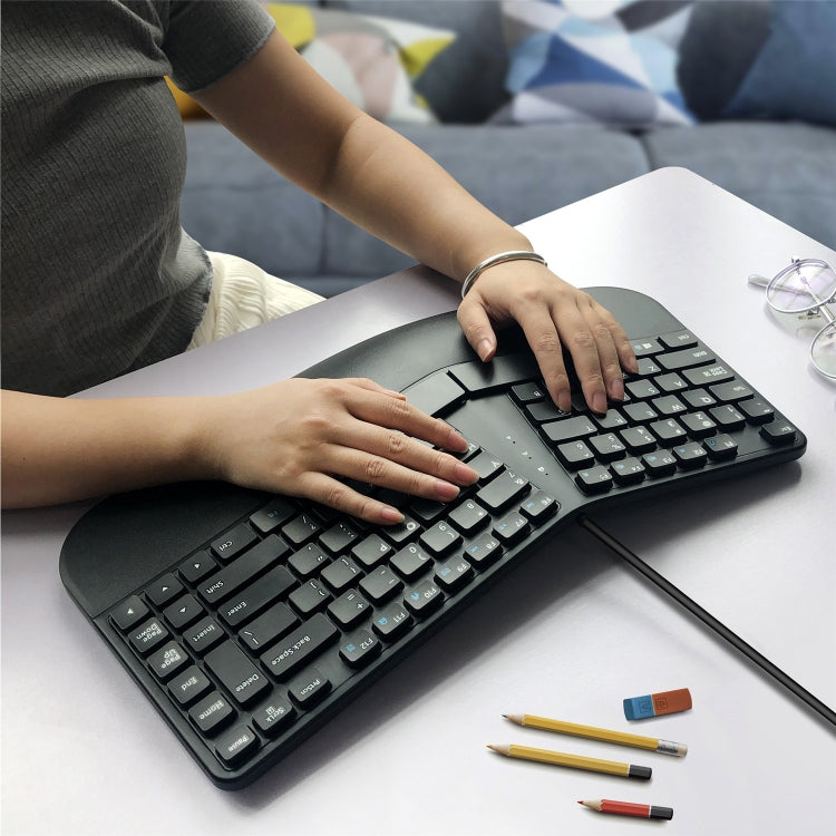 Tastiera da gioco ergonomica e compatta 390B