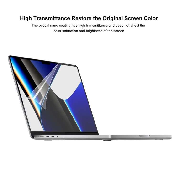Per MacBook Air 13.6 A2681 ENKAY Hat-Prince Clear HD PET Proteggi schermo per laptop