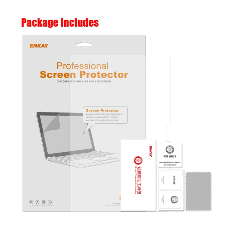Per MacBook Air 13.6 A2681 ENKAY Hat-Prince Clear HD PET Proteggi schermo per laptop