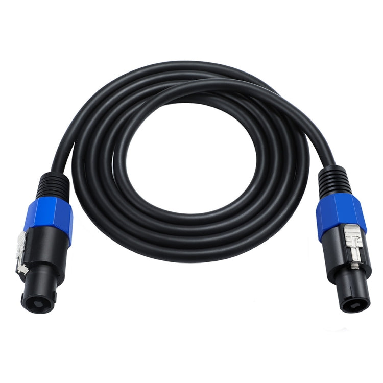 JUNSUNMAY Cavo adattatore per altoparlante audio Speakon maschio a maschio Speakon con chiusura a scatto, 6FT, 10FT, 25FT, 50FT