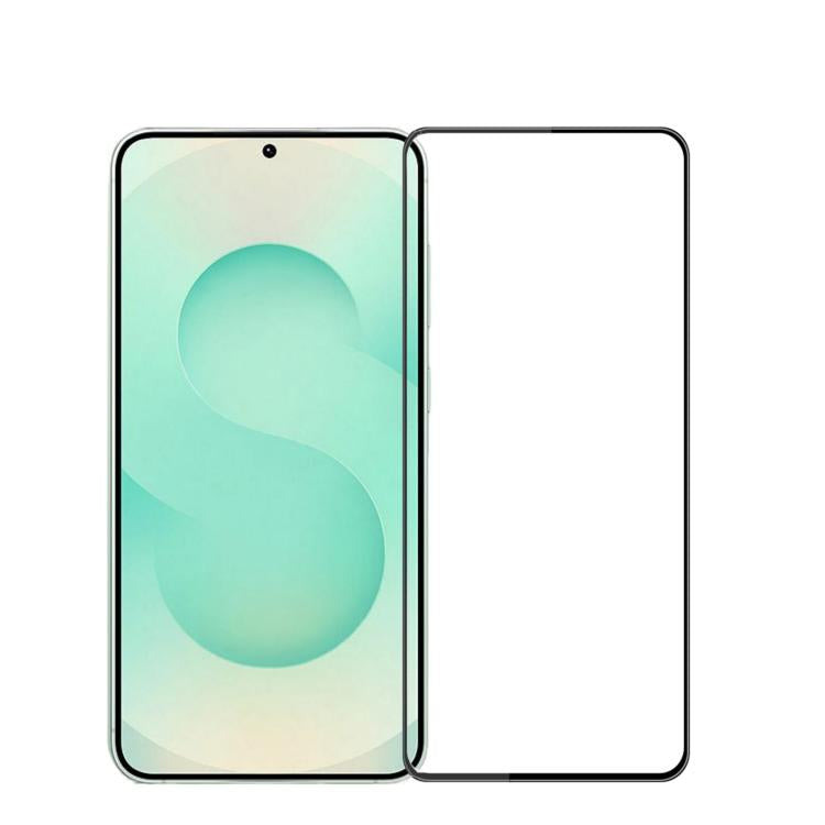 PINWUYO 9H Pellicola in vetro temperato a schermo intero curvo 3D antideflagrante, For Samsung Galaxy S26+ 5G Unlock, For Samsung Galaxy S26 Ultra 5G Unlock, For Samsung Galaxy S26 5G Unlock, For Samsung Galaxy A27 5G, For Samsung Galaxy S25 FE 5G